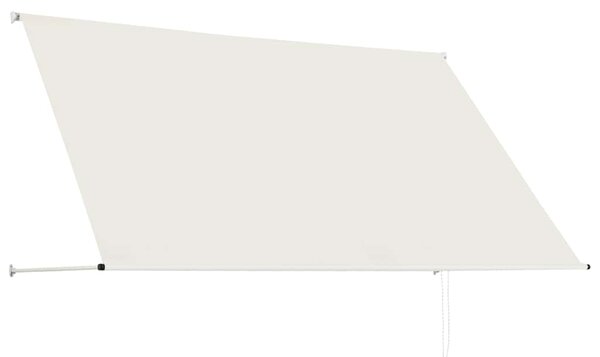 Zatahovací markýza krémová 250 x 150 cm 143766