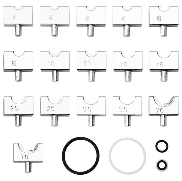 Hydraulické lisovací kleště 4–6–8–10–16–25–35–70 mm² 143783