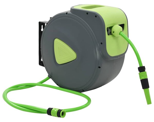 Automatický vratný naviják na zahradní hadici nástěnný 30 + 2 m 143898