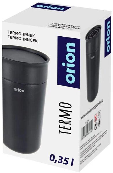 Termo Termohrnek 0,35 l, černý ORION 112294