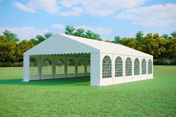 Párty stan 8x12 m Max+ 2,6m - ohnivzdorný barva Bílá