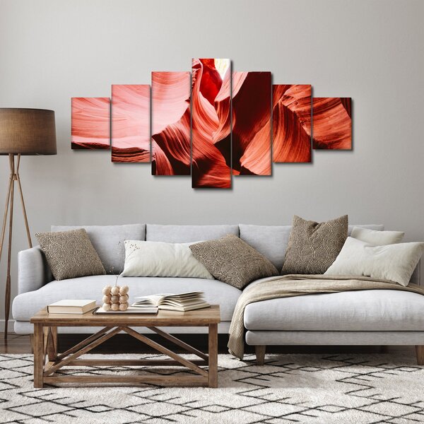 Obraz červených skal (210x100 cm)