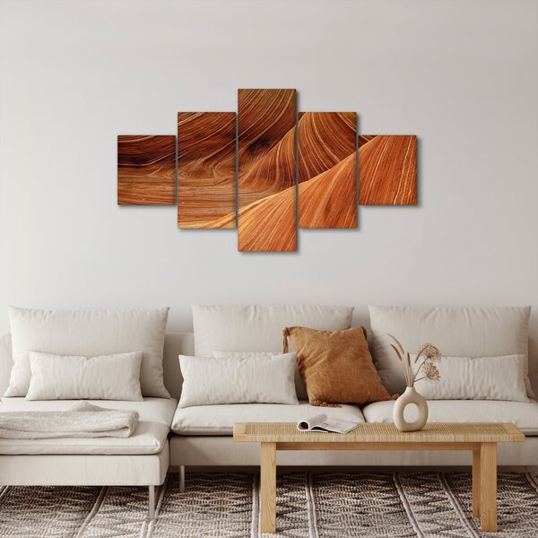 Obraz - Červený písek (125x70 cm)