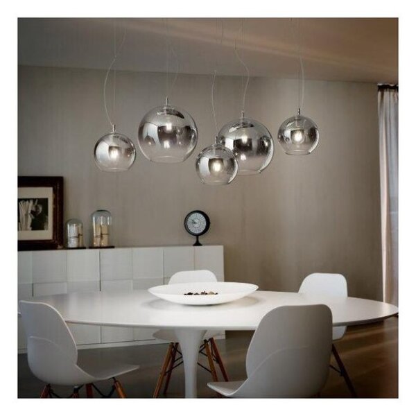 Závěsné svítidlo Ideal lux 138305 DISCOVERY FADE SP5 5xE27 60W chrom