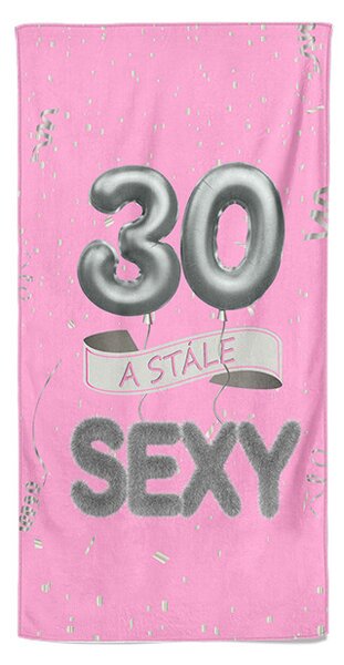 Osuška Stále sexy – růžová (věk: 30)