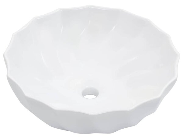 Umyvadlo bílé 46 x 17 cm keramika 143921