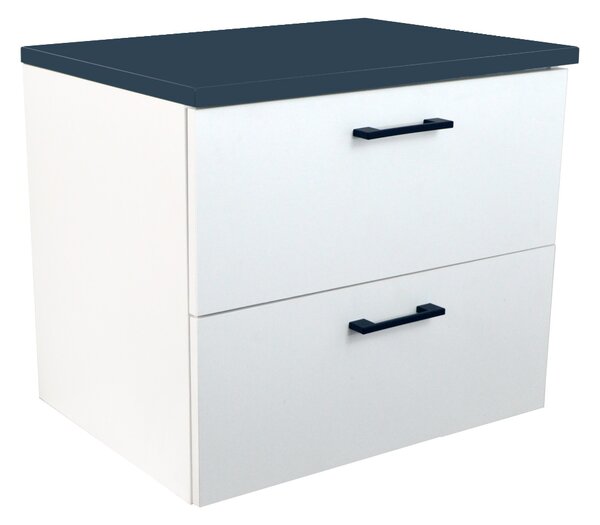 Comodo Koupelnová skříňka pod deskové umyvadlo Agria NEW W 60-HD - bílá/antracit