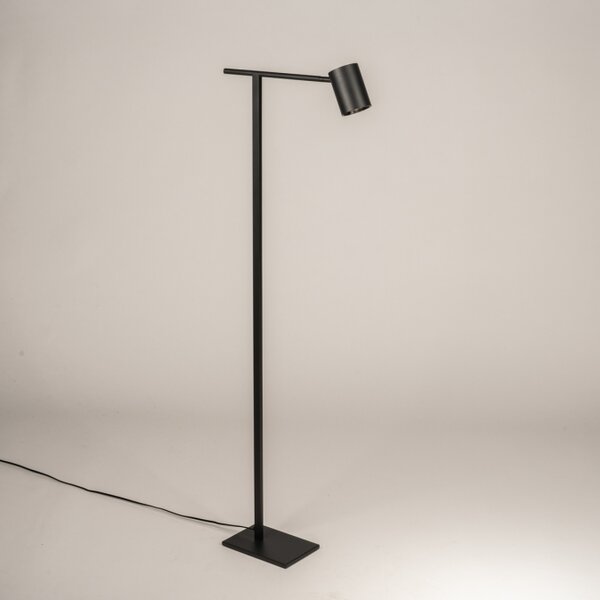 Stojací lampa s dotykovým stmívačem Mezzo Black (LMD)