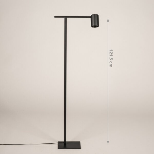 Stojací lampa s dotykovým stmívačem Mezzo Black (LMD)