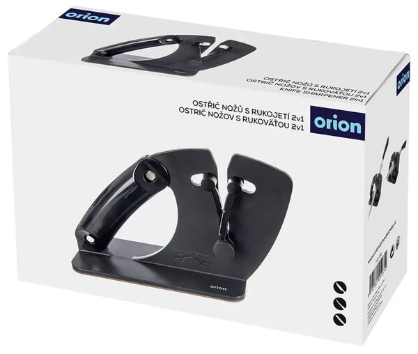 Ostřič nožů V s rukojetí 2v1 ORION 141134