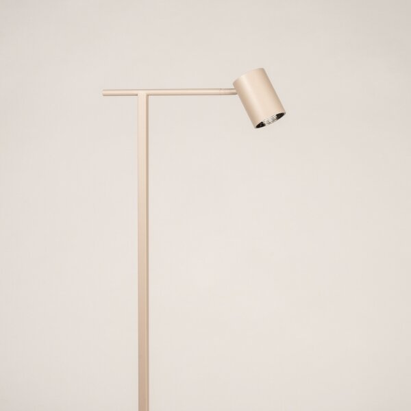 Stojací lampa s dotykovým stmívačem Mezzo Taupe (LMD)