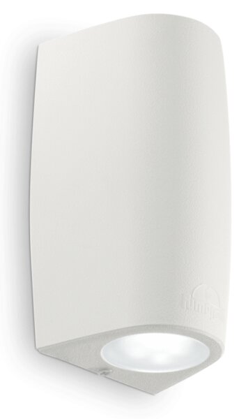 Exteriérové ​​nástěnné svítidlo Ideal lux 147765 KEOPE AP1 SMALL BIANCO 1xGU10 6W 4000K bílá IP55