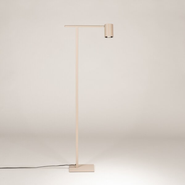 Stojací lampa s dotykovým stmívačem Mezzo Taupe (LMD)