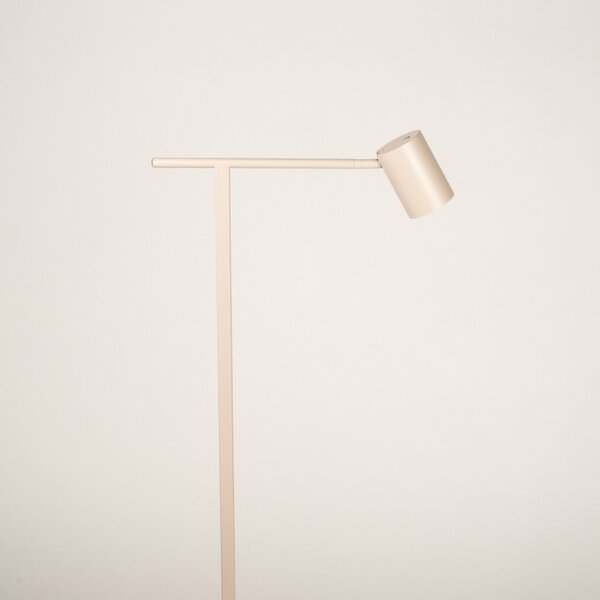 Stojací lampa s dotykovým stmívačem Mezzo Taupe (LMD)