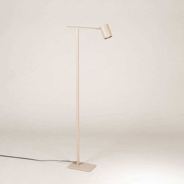 Stojací lampa s dotykovým stmívačem Mezzo Taupe (LMD)