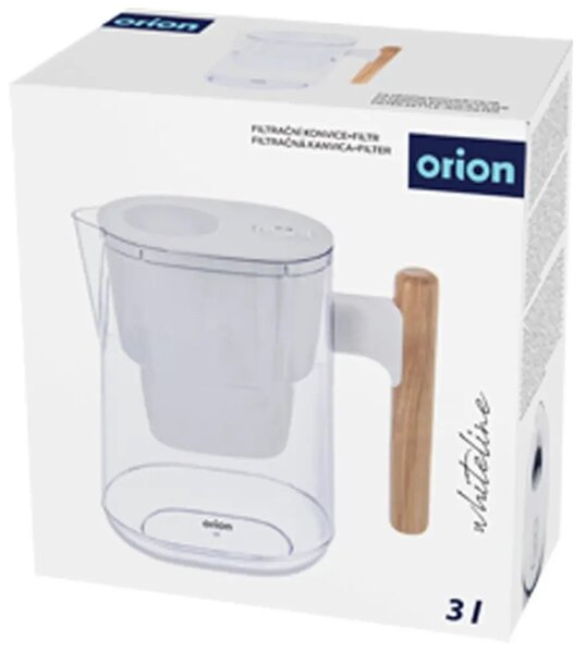 Whiteline Filtrační konvice 3 l + filtr,plastová, bílá ORION 156033