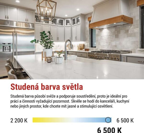 EMOS LED žárovka Classic MR16 bílá / GU10 / 4 W (39 W) / 450 lm / studená bílá 1525730118