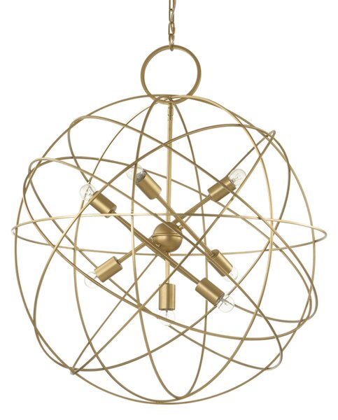 Závěsné svítidlo Ideal lux 156033 konsoli SP7 7xE27 60W zlato