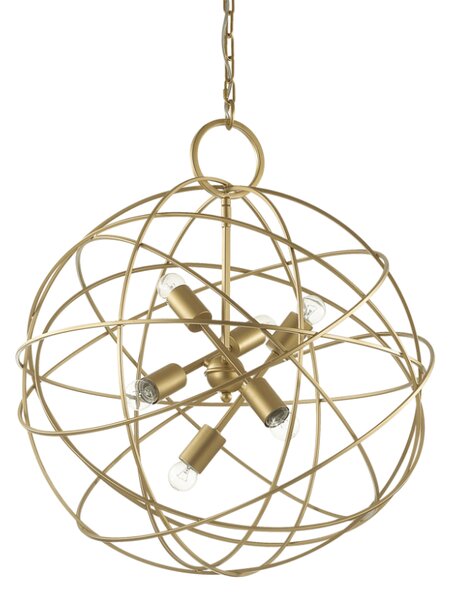 Závěsné svítidlo Ideal lux 156026 konsoli SP6 6xE27 60W zlato
