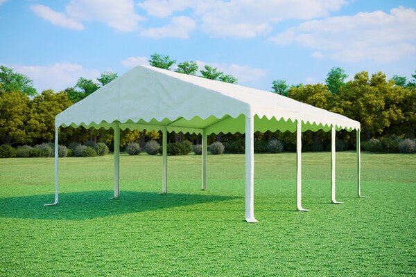 Párty stan 5x6 m STANDARD - ohnivzdorný barva Bílá