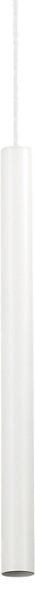 Závěsné svítidlo Ideal lux 156682 Ultrathin SP1 SMALL ROUND BIANCO 1xLED 12W / 760lm 3000K bílá