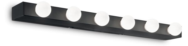 Nástěnné svítidlo Ideal lux 159508 PRIVE AP6 NERO 6xE14 40W