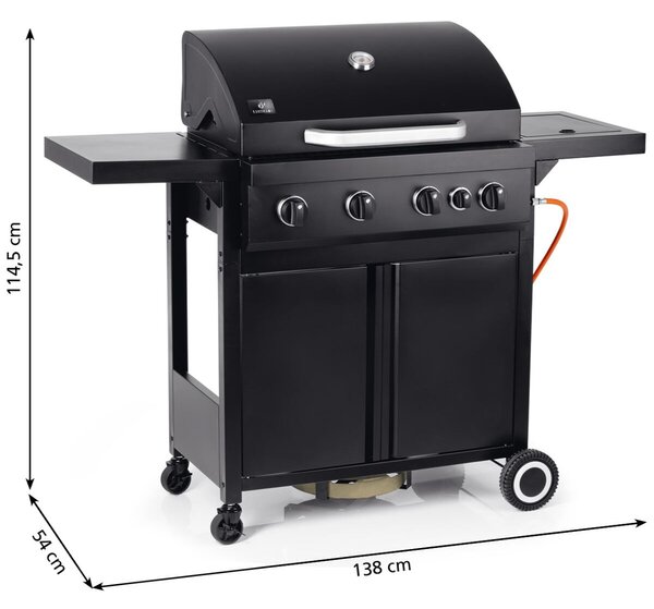 Heron 4.1. Cook Red Led Plynový gril LANDMANN 13717