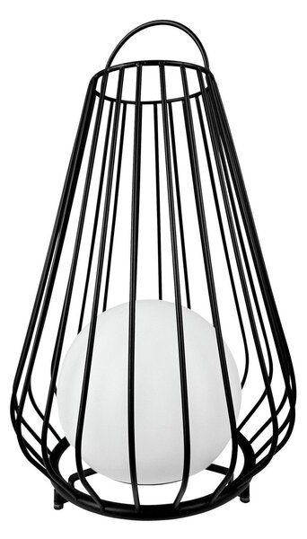 Venkovní svítidla Dyberg Larsen, Evesham, stmívatelné, Černá, Terasa, Kov, Design