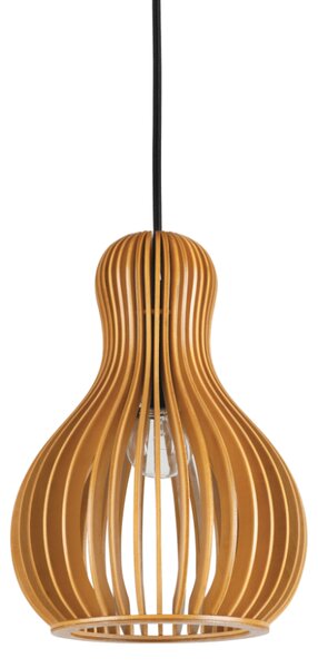 Závěsné svítidlo Ideal lux 159867 CITRUS-3 SP1 1xE27 60W dřevo
