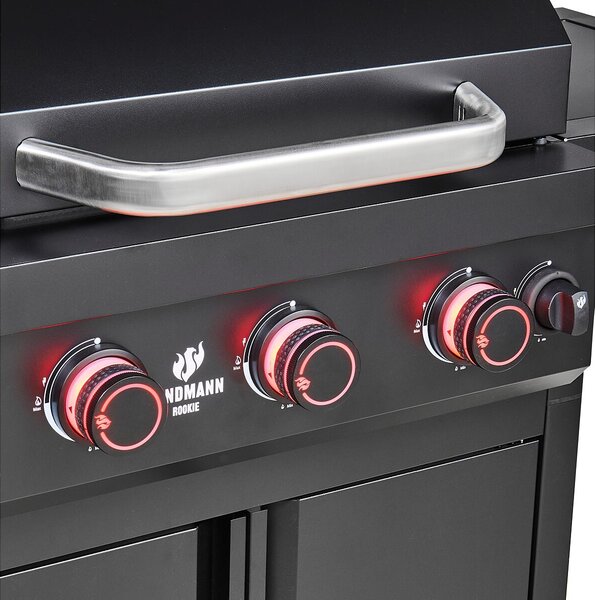 Heron 3.1. Cook Red Led Plynový gril LANDMANN 13716