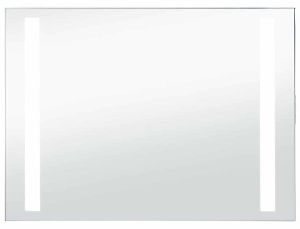 Koupelnové nástěnné zrcadlo s LED osvětlením 100 x 60 cm 144707