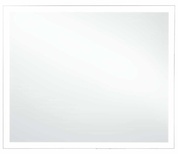Koupelnové nástěnné zrcadlo s LED osvětlením 60 x 50 cm 144726