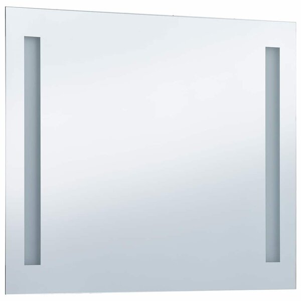 Koupelnové nástěnné zrcadlo s LED osvětlením 100 x 60 cm 144707