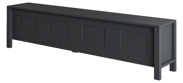 TV stolek/skříňka Vasel (antracit). Akce -18%