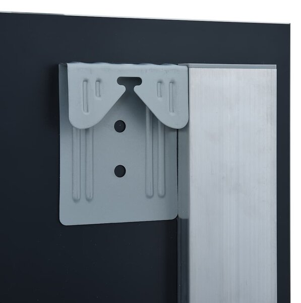 Koupelnové nástěnné zrcadlo s LED osvětlením 80 x 60 cm 144706
