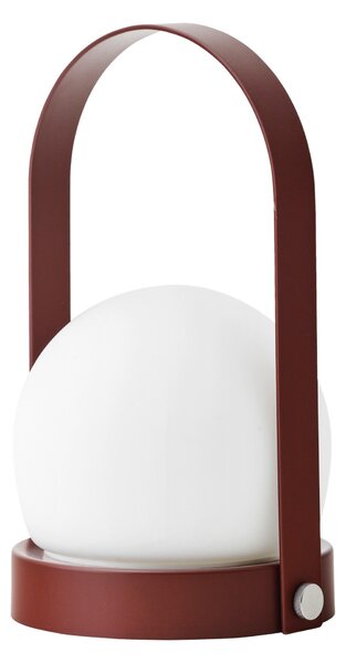 AUDO COPENHAGEN Přenosná lampa Carrie Portable, Burned Red