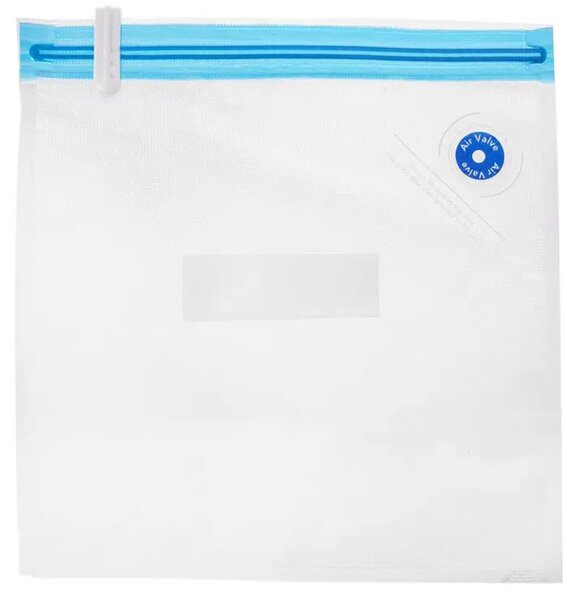 Sáček do vakuovačky potravin se vzduchovým ventilem 22 x 21 cm, 10 ks, nylonový ORION 142267
