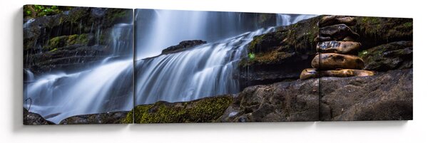 Obraz vodopádu (170x50 cm)