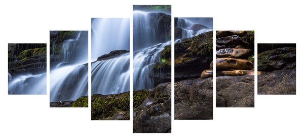 Obraz vodopádu (210x100 cm)