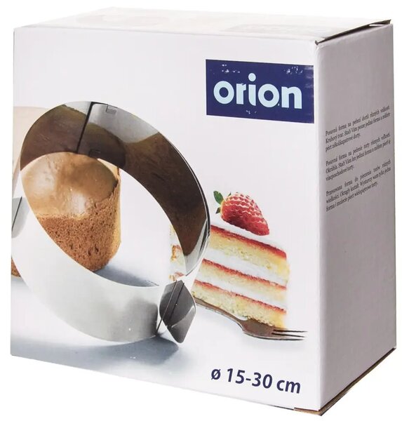 Posuvná forma na dort Ø15/30 cm, nerezová ORION 122264