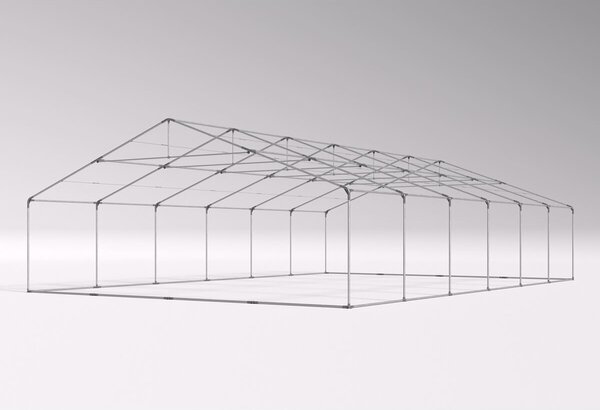 Párty stan 8x12m MAX 2m - ohnivzdorný barva Bílá