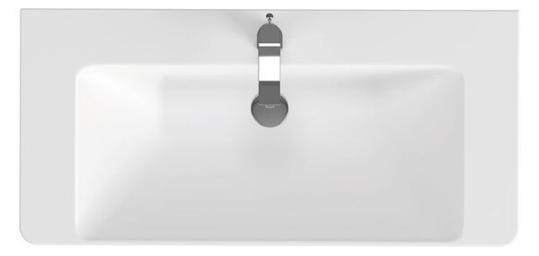 Cersanit - SET B332 LARA MILLE 100cm (SKŘÍŇKA + UMYVADLO), šedá, S801-332-DSM