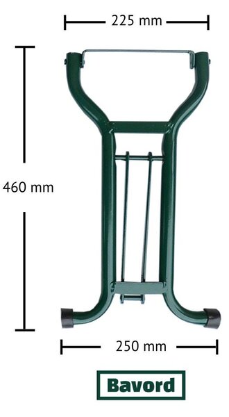 Noha lavice pivního setu 23cm LUX
