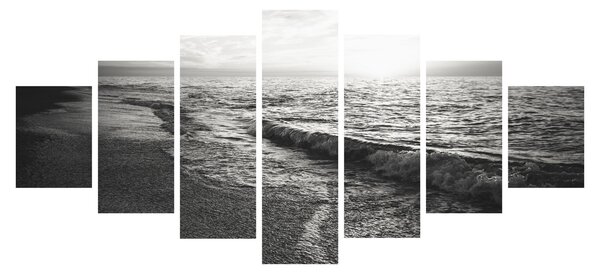 Obraz - Na břehu moře (210x100 cm)