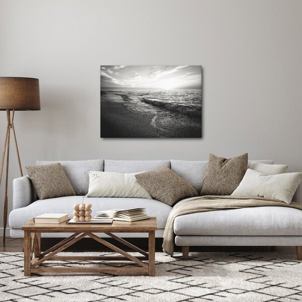 Obraz - Na břehu moře (70x50 cm)