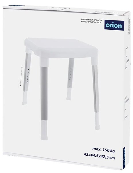 Cappado Nastavitelná stolička, bílá ORION 810925