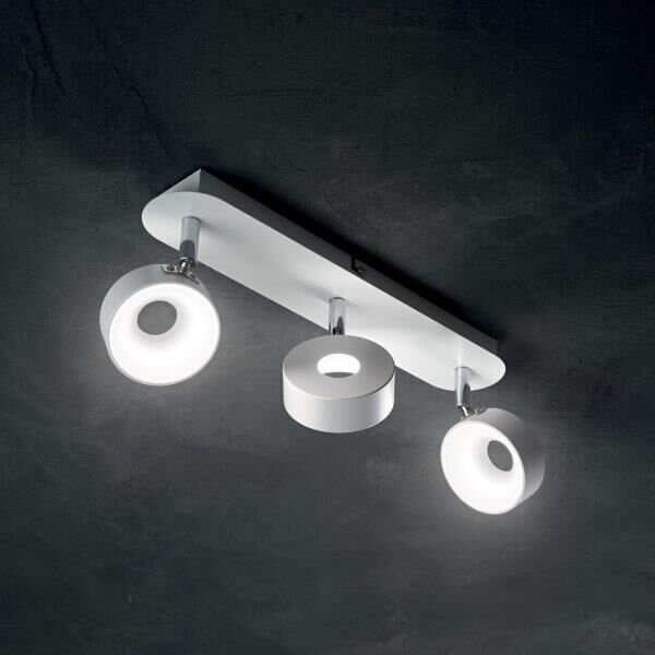 Stropní svítidlo Ideal lux 196701 oby PL3 3xLED 18W / 1200lm 3000K bílá