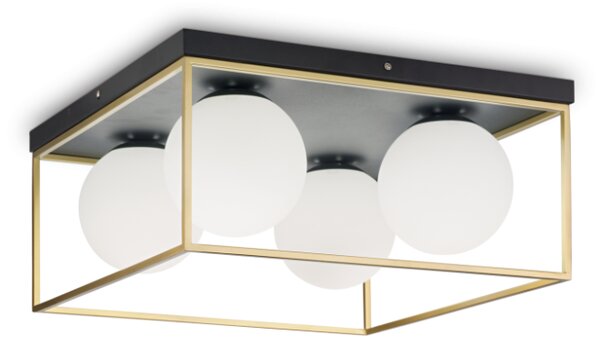 Stropní svítidlo Ideal lux 198156 Lingotto PL4 4xE14 40W černá
