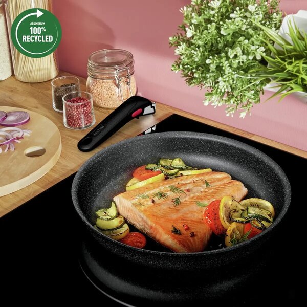 Ingenio Black Stone Sada nádobí, 8 ks TEFAL L3998802