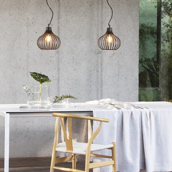 Závěsné svítidlo Ideal lux 205281 ONION SP1 D23 1xE27 60W hnědá